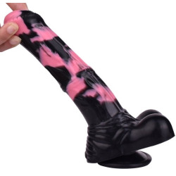 Bad Horse Gode Horse Hurulf S 18 x 4.7cm Noir-Rose